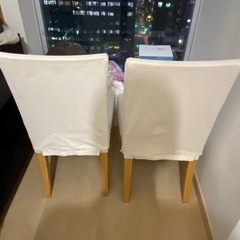 【取引者決定済
】無印良品　廃盤　椅子　2脚　の画像