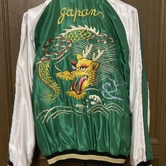 【Y00008】テーラー東洋　リバーシブルサテンスカジャン"RED TIGER/GOLD DRAGON"　初恋の悪夢　松岡茉優着用の画像