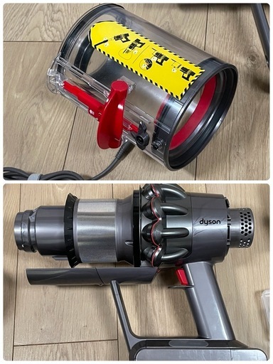 ダイソン ① V10SV12fluffy 新品ストレートパイプ　２タイプヘッドから選択式　新品交換用フィルター　パーツフルセット
