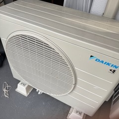 エアコンダイキン2024年製‼️保証あり美品‼️室外機セットの画像