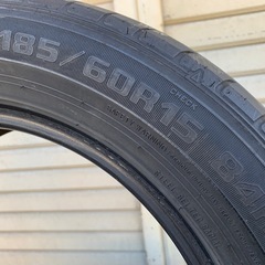 【無料】グッドイヤー 185/60 R15 2本 15インチ 廃タイヤの画像