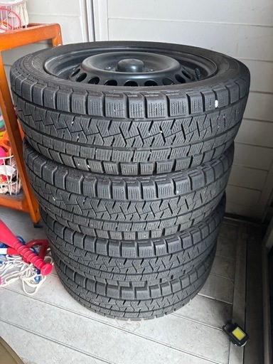 ダイハツ14インチ　
純正スチールホイール&スタッドレスタイヤ