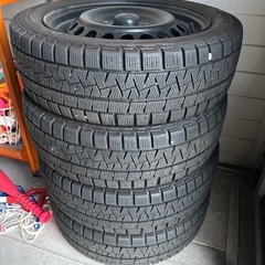 ダイハツ14インチ　
純正スチールホイール&スタッドレスタイヤ