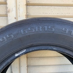 【無料】グッドイヤー 195/65 R15 1本 15インチ 廃タイヤの画像