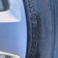 【受け渡し決定】タイヤ付きホイールの画像