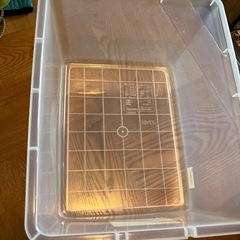 【あげます】プラ衣装ケースの画像