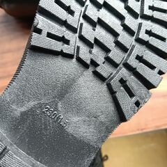 新品 23cm レディース ブーツ ブラック 厚底 シューズ ショートブーツ【B077-Z】の画像