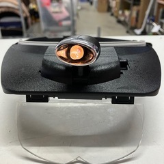 I 2510-701 ライト付きヘッドルーペ レンズ4種類付属 ライト点灯確認済み キズ 汚れありの画像