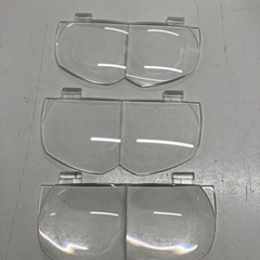 I 2510-701 ライト付きヘッドルーペ レンズ4種類付属 ライト点灯確認済み キズ 汚れありの画像