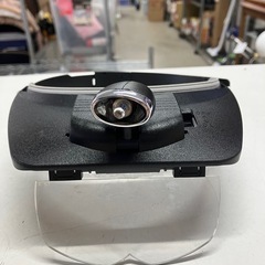 I 2510-701 ライト付きヘッドルーペ レンズ4種類付属 ライト点灯確認済み キズ 汚れありの画像