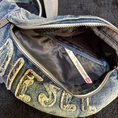DIESEL デニム ボディバッグの画像