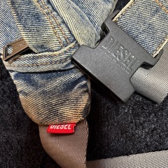 DIESEL デニム ボディバッグの画像