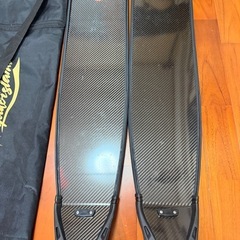 ロングフィン　カーボン　41-42（26.5〜27.526.5〜27.5）の画像