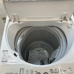 【トレファクマーケット千葉おゆみ野店】ご来店いただける方限定！SHARPの全自動洗濯機のご紹介です！の画像