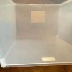 【あげます】プラケース　衣装ケースの画像