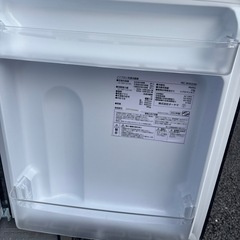 ノンフロン冷凍冷蔵庫 PRC-B082DM 81L 単身用 2022年製 美品　通電確認済みの画像