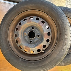 軽自動車タイヤホイール4本セットの画像