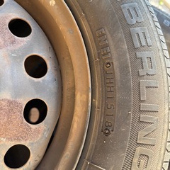 軽自動車タイヤホイール4本セットの画像