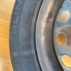 軽自動車タイヤホイール4本セットの画像