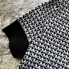 Michaelkors 中古美品　半袖ニット　MKロゴプリントTシャツの画像
