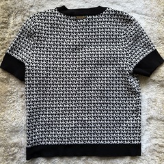Michaelkors 中古美品　半袖ニット　MKロゴプリントTシャツの画像
