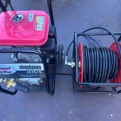 新ダイワ　エンジン　高圧洗浄機　の画像