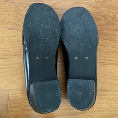 ローファー　黒 　24.5 earth music&ecologyの画像