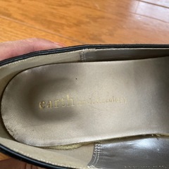 ローファー　黒 　24.5 earth music&ecologyの画像