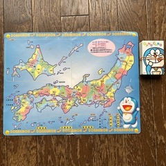 値下げ)ドラえもん　日本地図パズルの画像