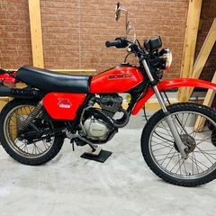 【希少】HONDA XL125S 【エンジン好調】【自賠責付】【格安配送】の画像
