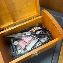 裁縫箱の画像