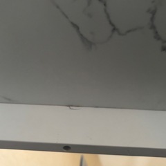 大理石調 ダイニングテーブル＆ベンチシートセット ホワイトの画像