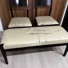 大塚家具　ダイニングテーブルセット　150センチの画像