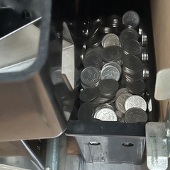 スロット　稼働します。コインあります。の画像