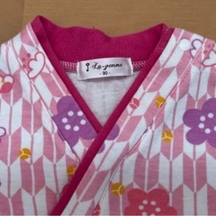 ベビー袴　袴　カバーオール　90  女の子の画像