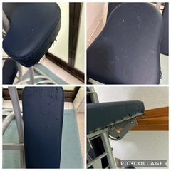 施術用折りたたみマッサージチェアの画像