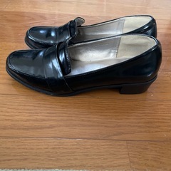 ローファー　黒 　24.5 earth music&ecologyの画像