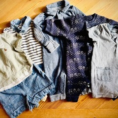 ブランドベビー服 男の子用 (ラルフローレン、プチバトー、GAP) 12枚の画像