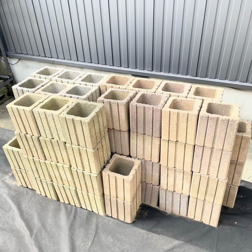 80個ほど 庭 花壇 DIY ガーデンブロック フラワーブロック キューティーボックス