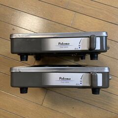 【パロマ】一口ガスコンロ ２台セットの画像