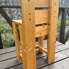子ども用　自作チェアの画像