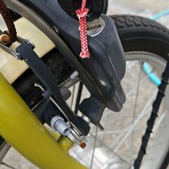 ふたごじてんしゃ チャイルドシート付の画像