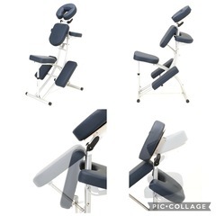 施術用折りたたみマッサージチェアの画像