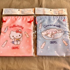 kitty シナモ　巾着の画像