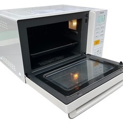 【2510015】YAMAZEN オーブンレンジ YRJ-F181V 2019年製の画像