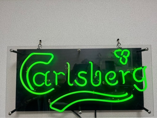希少品カールスバーグ Carlsberg ネオン管 ネオンライト