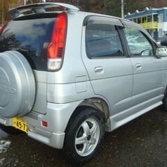 テリオスキッド　カスタムターボ ４ＷＤ ＡＴ　走行距離　１０２０５０ｋｍ　車検Ｒ９年１０月の画像