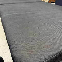 ✨️ジモティー割引✨️【ジャングルジャングル堺初芝店】　折り畳みベッド ブラック 堺市（東区　西区　北区　南区　堺区　美原区）高石市　泉大津市　忠岡町　和泉市　松原市　大阪狭山市の画像