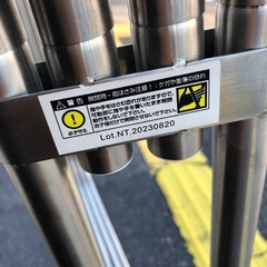 ◆早い方優先!! ふとん干し　物干し　ステンレス　折りたたみの画像