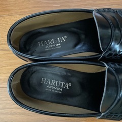 ハルタ　ローファー　25.0EE 黒の画像